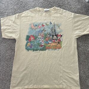 Vintage Disney WDW Magic Kingdom character shirt